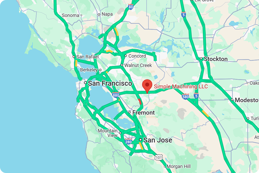Custom 3D printed and CNC machined parts